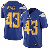 Nike Men & Women & Youth Chargers 43 Branden Oliver Electric Blue Color Rush Limited Jersey,baseball caps,new era cap wholesale,wholesale hats